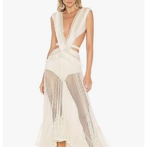 PATBO Fringe Dress Size 6 - Medium NWT